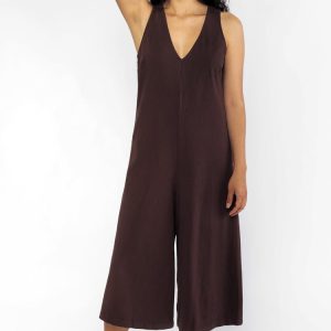 14307GD - Sleeveless Heavy Jersey Jumpsuit