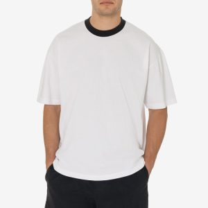 1801GDRIN - 6.5oz Garment Dye Crew Neck Ringer T-Shirt