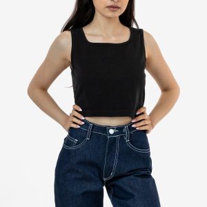 1822GD - Garment Dye Crop Tank