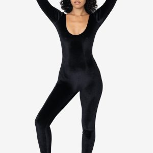 VVT228 - Velvet Long Sleeve Unitard