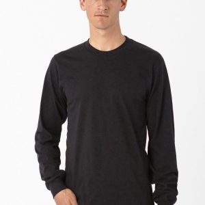 20007 - Fine Jersey Long Sleeve Crew Neck T-Shirt