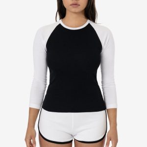 43053 - Baby Rib Long Sleeve Raglan