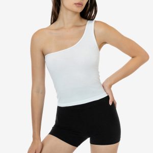 43089 - Baby Rib One Shoulder Top