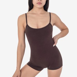 83022GD-SH - Garment Dye Spaghetti Scoopback Short Biketard