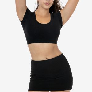 8384GD - Garment Dye Mini Tube Skort