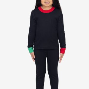 FFR107 - Kids 50/50 Long Sleeve Rib Top