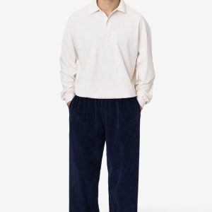 CD405GD - Men's Corduroy Wide Leg Pant