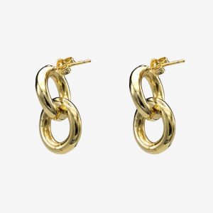 EARHOOPRNG - Double Round Tube Earrings