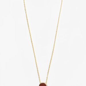 NCKES90 - 9mm Enamel Stud Necklace