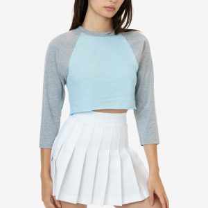 FF354 - Poly Cotton Cropped Raglan