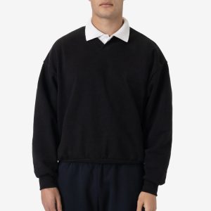 HF-56WIDE - Heavy Fleece V-Neck Wide Fit Sweatshirt