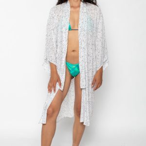 RPR01 - Printed Rayon Kimono Robe