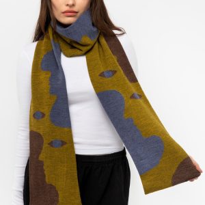 JQSCARF36 - Surrealist Scarf