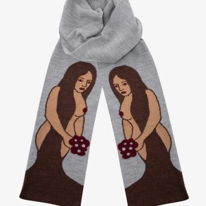 JQSCARF42 - Nude Woman Scarf