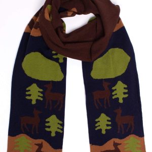 JQSCARF10 - Woodland Creature Scarf
