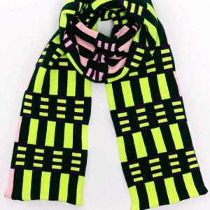 JQSCARF21 - Misaligned Stripe Scarf