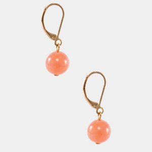 JWL10MM - 10mm Round Lucite Drop Earrings