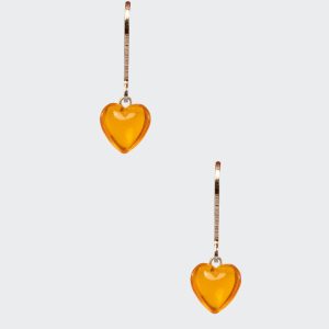 JWLJH - Jelly Heart Drop Earrings