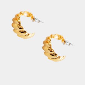 JWLMC - Croissant Hoop Earrings
