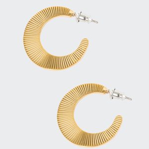 JWLSM - Small Moon Hoop Earrings