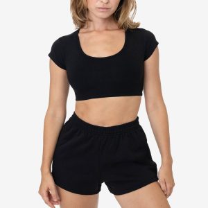 MWF314 - 10 oz. Mid-Weight Poly Cotton Fleece Short Shorts