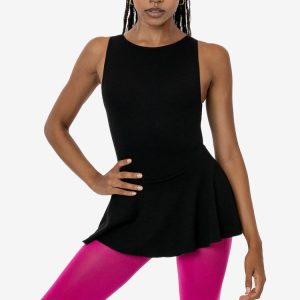 PON413 - Ponte Boatneck Ballerina Skirted Leotard