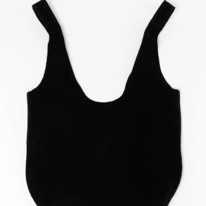 RLH3409 - Raw Suede Shopping Bag