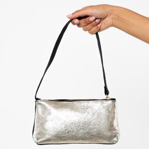 RLH3490 - Embellished Leather Zip Pochette