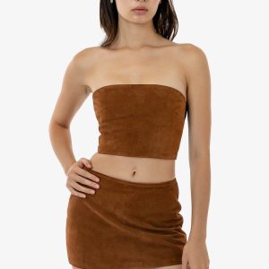 RLH739 - Suede Micro Mini Skort