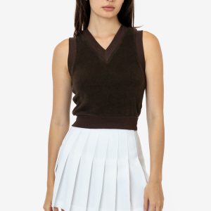 RLT357 - Loop Terry V-Neck Vest