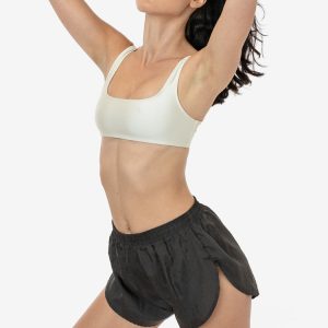 RNF304C - Crinkle Nylon Taffeta Short