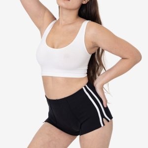 RNI3001 - Nylon Interlock Cheer Stripe Shorts