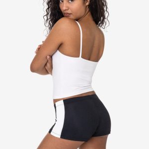 RNT532 - Nylon Tricot 2-Tone Mini Shorts