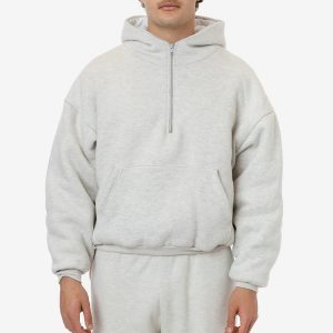 SF4249 - Scour Fleece Puffy Hoodie