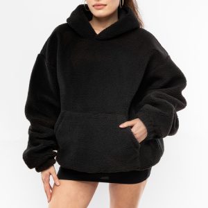 SHR4249 - Unisex Sherpa Pullover Hoody