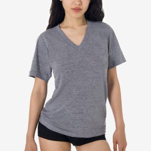 TR61 - 3.7oz Short Sleeve Tri-Blend V-Neck