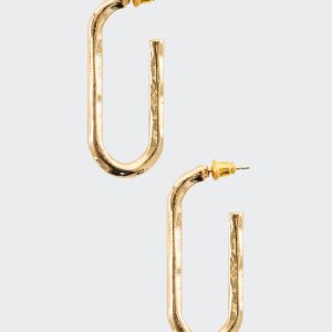 JWL773 - Round Hoop Earrings