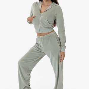 VLR315GD - Garment Dye Velour Lounge Pant