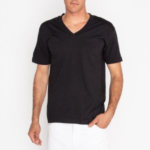 24056 - Fine Jersey V-Neck T-Shirt
