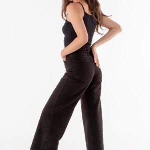 RBDW09GD - High Waisted Wide Leg Jean