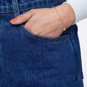 HRTCHMBRC - Hearts Charm Bracelet