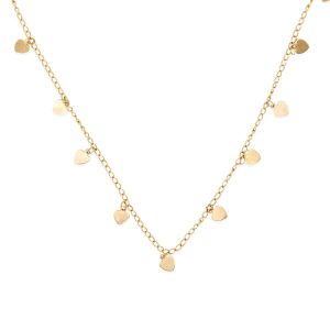 HRTCHNCK - Heart Charm Necklace