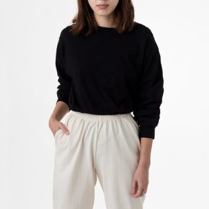 1807GD Unisex - 6.5oz Long Sleeve Garment Dye Crew Neck T-Shirt