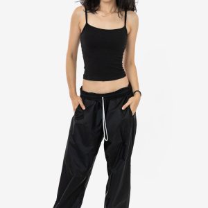RNF445 Unisex - Lightweight Nylon Taffeta Wide Leg Pant