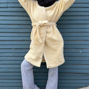 SHR312 - The Oversized Sherpa Wrap Coat